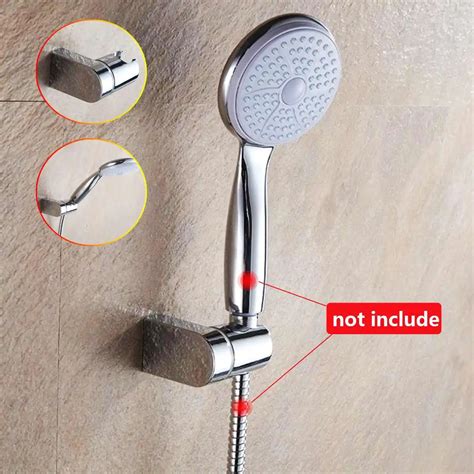 metal hand held shower bracket|adjustable handheld shower bracket.